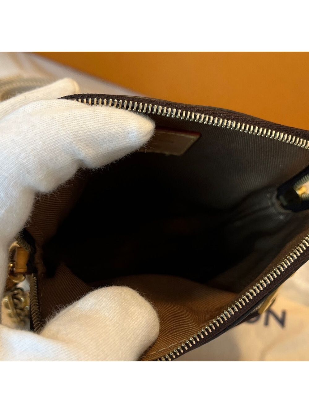 Louis Vuitton Monogram Utility Phone Sleeve Bag - Picture 12 of 16